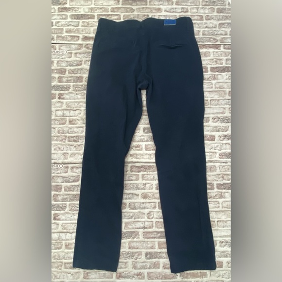 Mugsy Jeans Mens 32x30 Chino Morgans 4 Way Stretch Casual Flexible Pants Navy - Picture 2 of 7